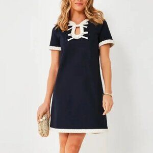 Tuckernuck Navy Bow Olivia Dress Size XXL